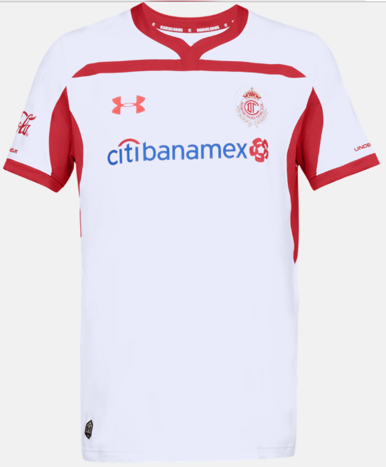 Camisa oficial Under Armour Toluca 2018 2019 II jogador