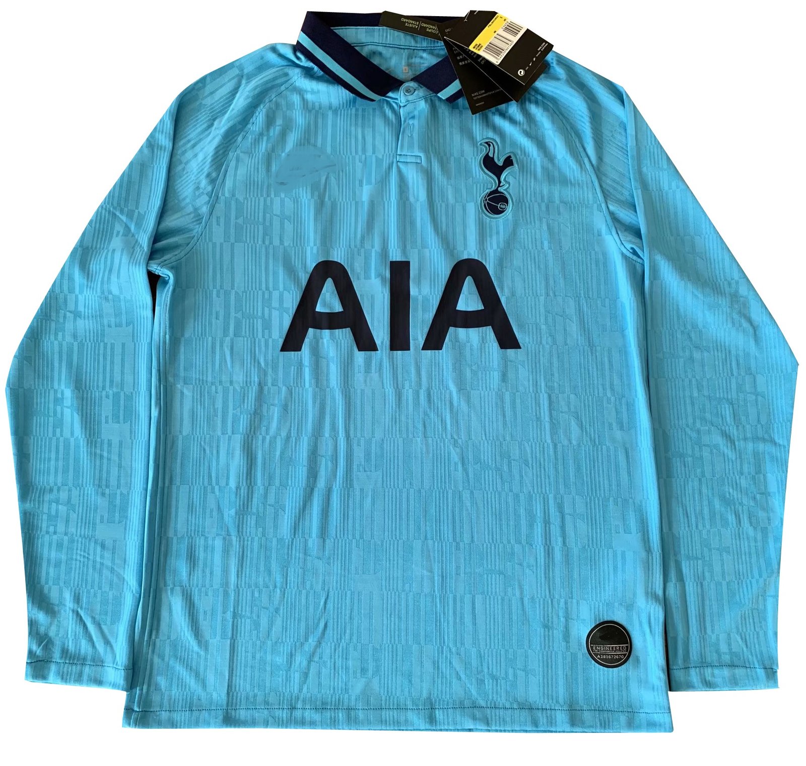 Camisa Tottenham 2019 2020 Third jogador manga comprida