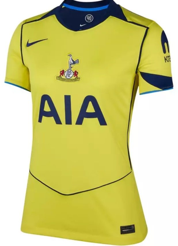 Camisa Feminina III Tottenham 2025 2026 Third