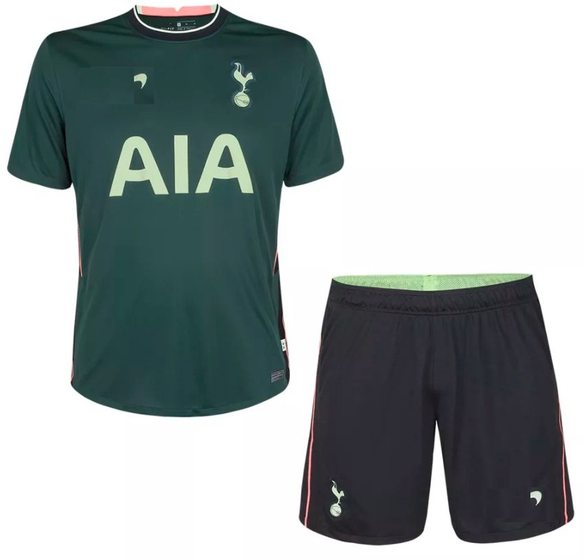Kit infantil Tottenham 2020 2021 II Away jogador