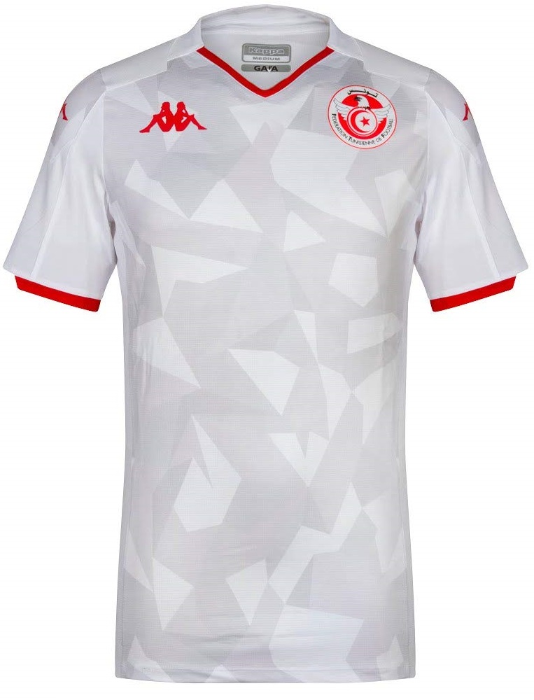 Camisa oficial Kappa seleção da Tunisia 2019 I jogador
