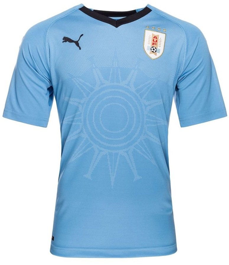 Camisa oficial Puma seleção do Uruguai 2018 I jogador