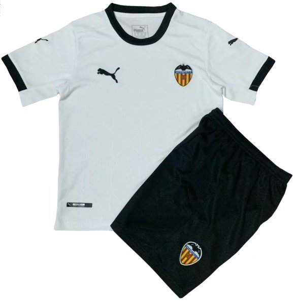 Kit infantil oficial Puma Valencia 2020 2021 I jogador