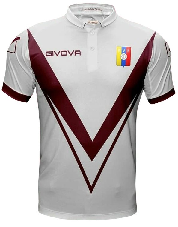 Camisa oficial Givova seleção da Venezuela 2019 II jogador