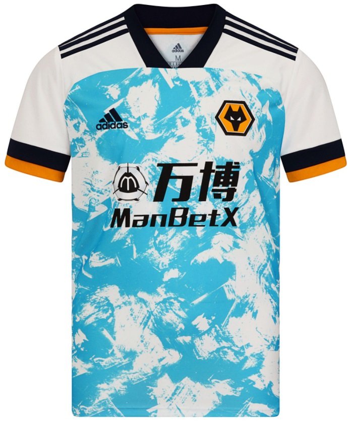 Camisa oficial Adidas Wolverhampton 2020 2021 II jogador
