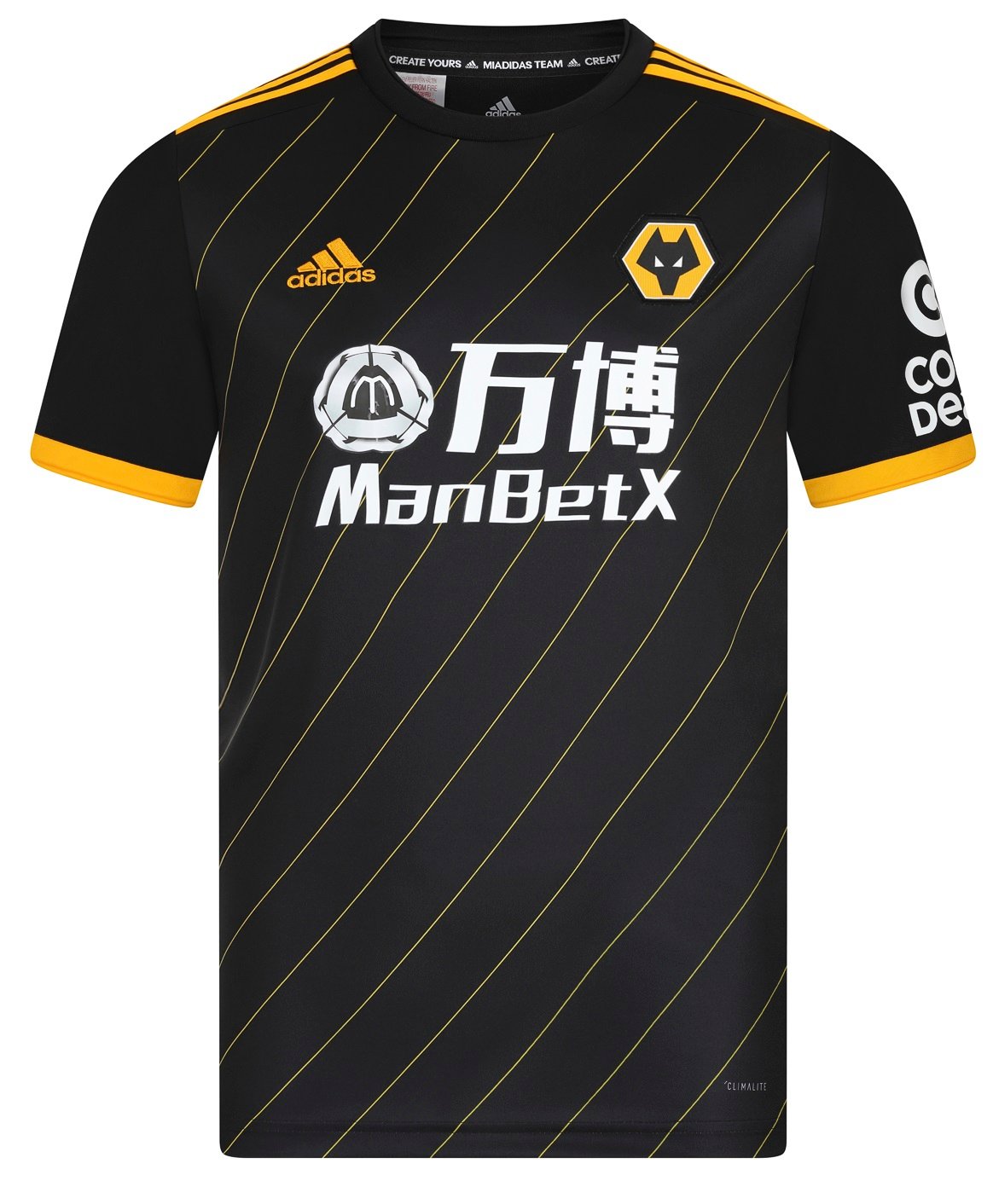 Camisa oficial Adidas Wolverhampton 2019 2020 II jogador