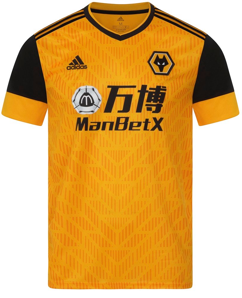 Camisa oficial Adidas Wolverhampton 2020 2021 I jogador