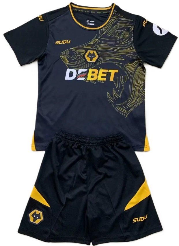 Kit infantil II Wolverhampton 2024 2025 Sudu oficial 