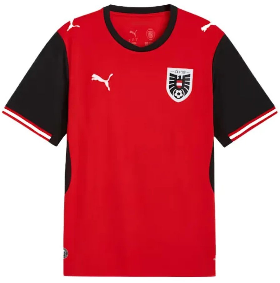 Camisa I Seleção da Austria 2026 Puma oficial 