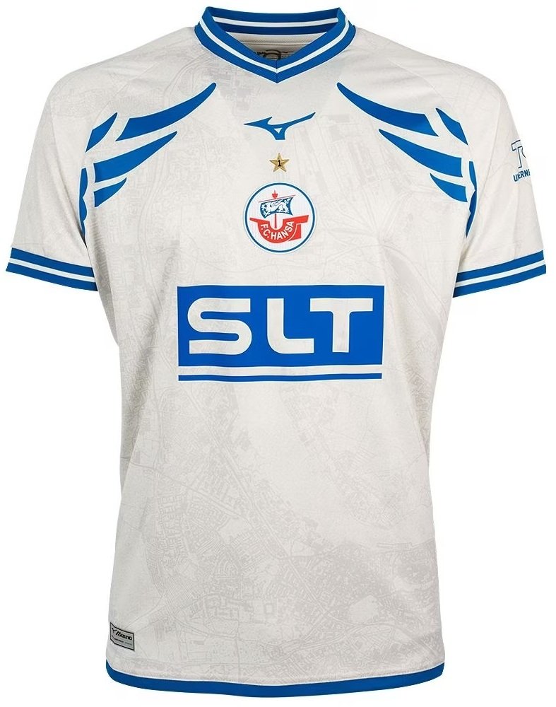 Camisa II Hansa Rostock 2025 2026 Mizuno oficial 