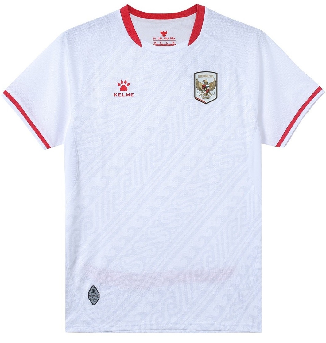 Camisa II Seleção da Indonesia 2026 Kelme oficial 