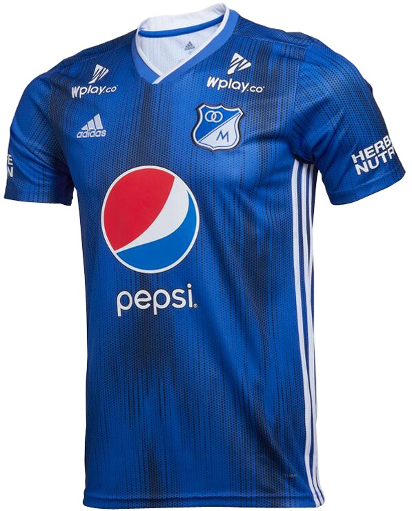 Camisa oficial Adidas Millonarios 2019 I jogador