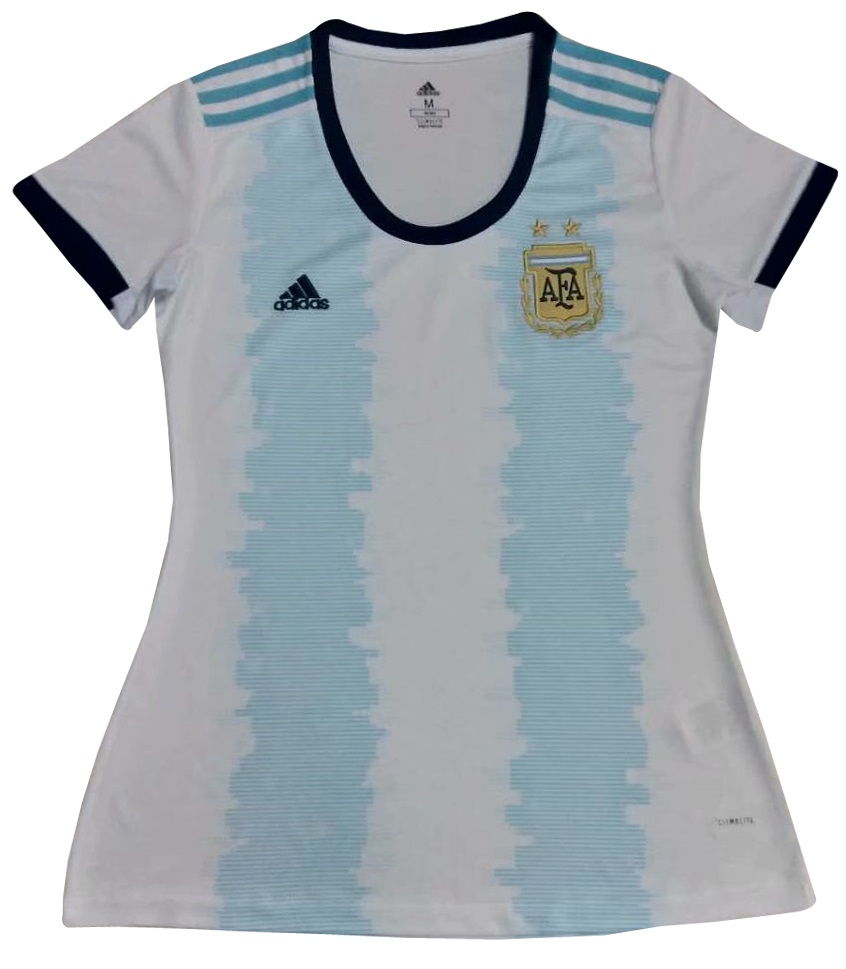 Camisa feminina oficial Adidas seleção da Argentina 2019 I 