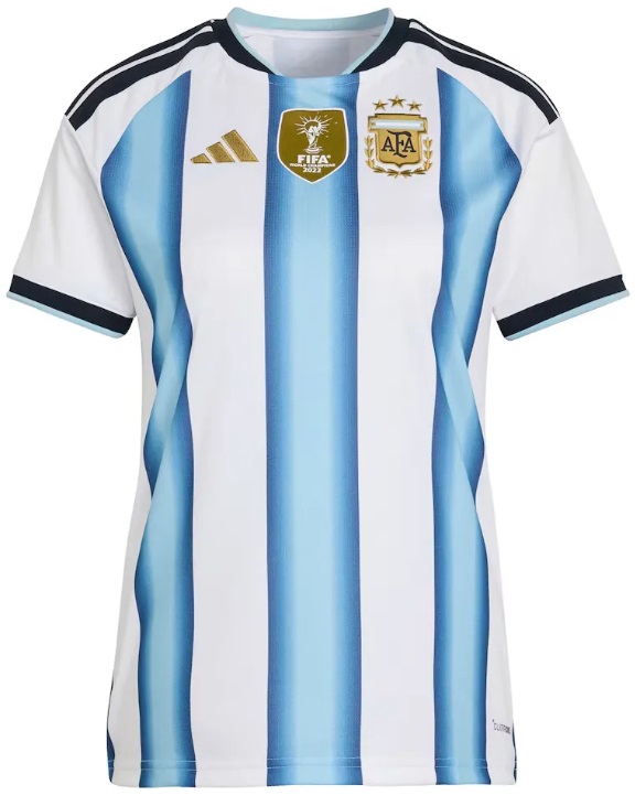Camisa feminina I Seleção da Argentina 2026 Adidas oficial